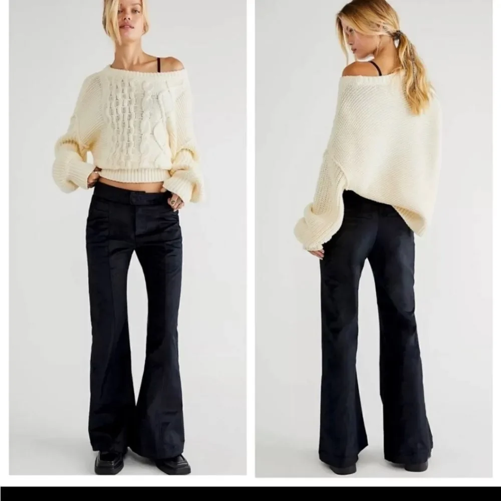 Free people flare Velvet Jeans